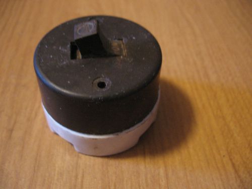 Vintage deal bakelite ceramic porcelain toggle tumbler switch surface mount for sale