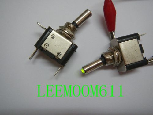 1,12V Car-Boat Light GREEN led Toggle ON/OFF Switch,7G