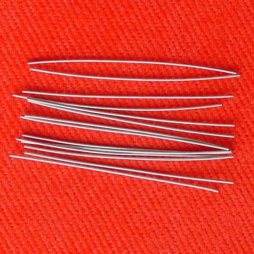 w 200x D0.5mm x 40mm Jumper Bare Tinned Copper Wire e