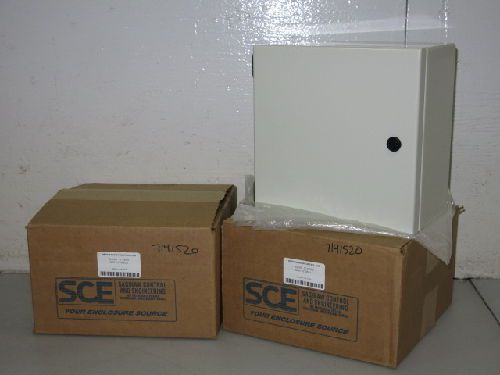 2 SAGINAW CONTROL 10106ELJ INDUSTRIAL CONTROL PANEL/ENCLOSURE