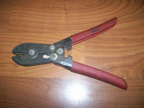 Wiss 5-Blade Hand Crimper Model HC-5, Crimping Pliers, Sheet Metal HVAC Tool