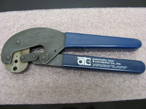 AUTOMATIC TOOL &amp; CONNECTORS CO. ATCC-928 CRIMPER