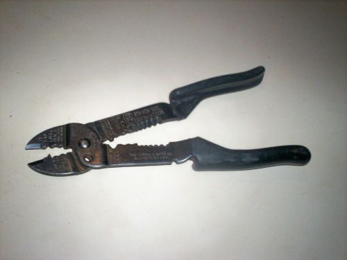 T&amp;B Thomas &amp; Betts STA-KON Lug Pliers WT100M crimping wire cutting pliers