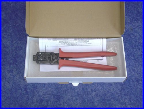 NEW Molex Model Ratchet Crimper 63811-6100 w/ 63811-6170 Modular Crimp Head