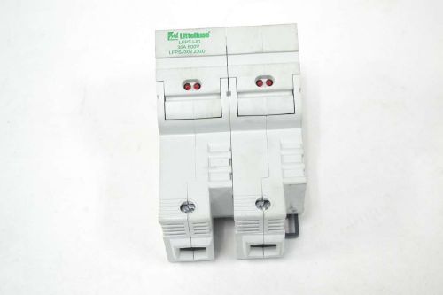 Littelfuse lfpsj302.zxid powr-gard 30a amp 2p 600v-ac fuse holder b340276 for sale