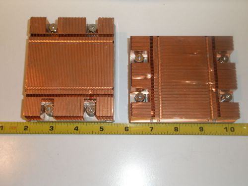 lot of 2  Heatsink,copper Aluminum scrap, Heat Sink for LED,craft, hobby