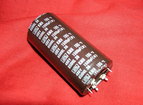 1500uF 400V 1500 uf NIPPON Electrolytic Capacitor lot of 8