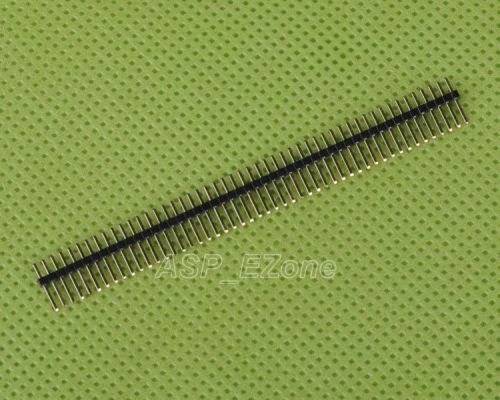 10pcs 1x50pins 1.27mm single row male pin header new for sale