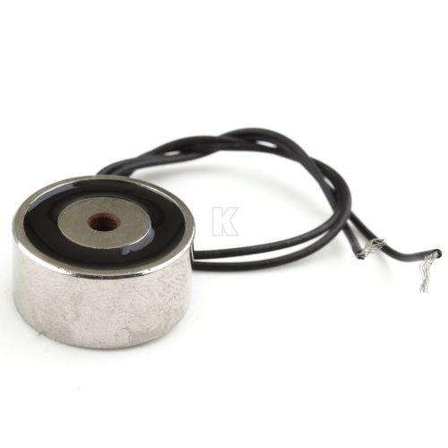 4.4 lb(2.0kg) dc12v 2.4w electric lifting magnet electromagnet solenoid od 23mm for sale