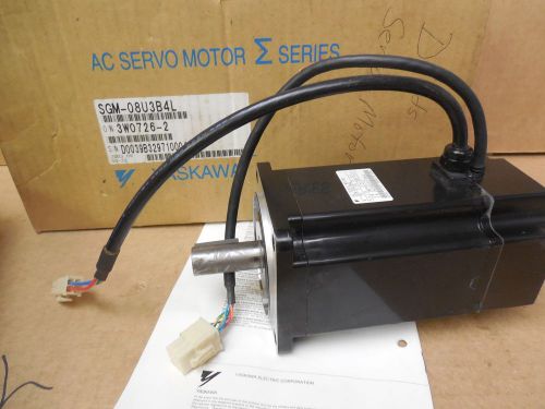 Yaskawa AC Servo Motor SGM-08U3B4L 750W 200V 4.4A 3000 r/min New