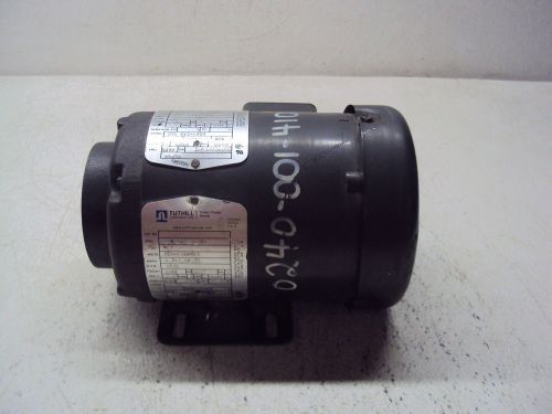 TUTHILL PUMP MOTOR 34C204-5626C2 HP 1/2 V 190-220/380-440 RPM 1425 FR 48YZ NEW