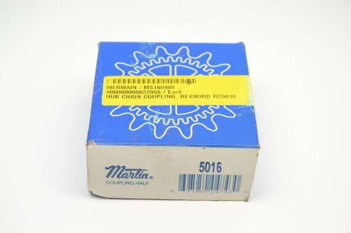 NEW MARTIN 5016 HALF COUPLING SINGLE ROW CHAIN SPROCKET B401238