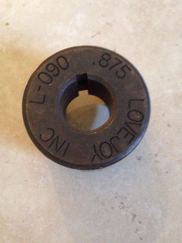 Lovejoy coupling l-090 .875 for sale