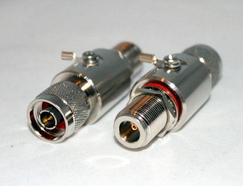 N male female RF connector 2.4GHz 5KA Coaxial Lightning Arrestor 50ohm; US Stock
