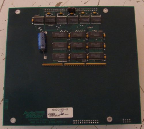 Audio Precision MEM2-20450-09  Board