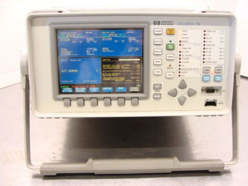 HP Agilent 37718A OmniBER 718A Communications Analyzer OPT 002 012 106 601 602!