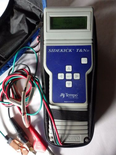 Tempo Sidekick T&amp;ND Digital Stress Leakage Cable Tester