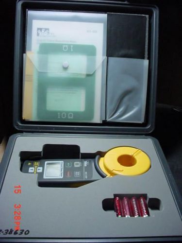 Ideal model 61-920 ground resistance clamp meter for sale