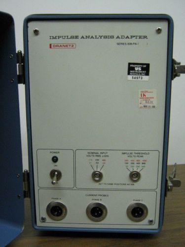 DRANETZ 606 PA 6004/102 Impulse Analyzer Adapter
