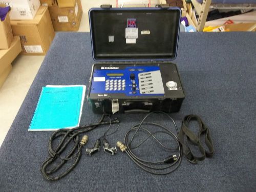 DYNASONICS PORTABLE ENHANCED ULTRASONIC FLOW METER 902 PIPE FLUID LIQUID WORKS !