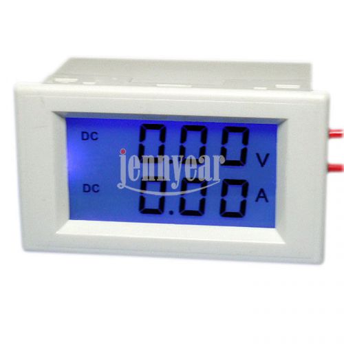 DC Volt Ampere Amp Meters 2in1 Digital 0-20V/5A LCD Tester Voltmeter Amperemeter
