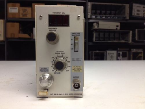 TEKTRONIX SG 503 LEVELED SINE WAVE GENERATOR