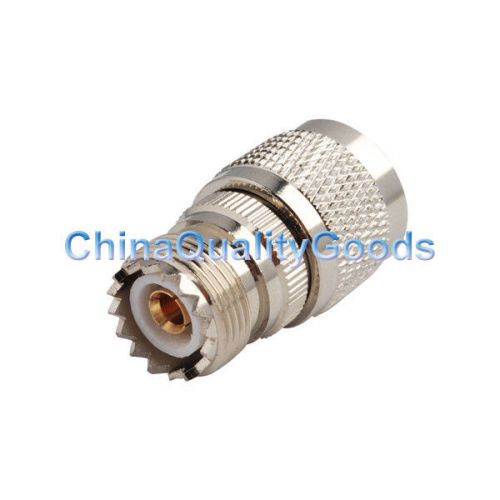 N-UHF adapter N Male to UHF female straight RF adapter