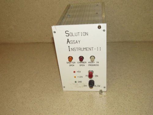 SOLUTION ASSAY INSTRUMENTS II CONTROLLER  NIM BIN MODULE PLUG IN