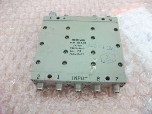 Microwave RF Merrimac PDM-82-6.0G/30338 75CD0138-3