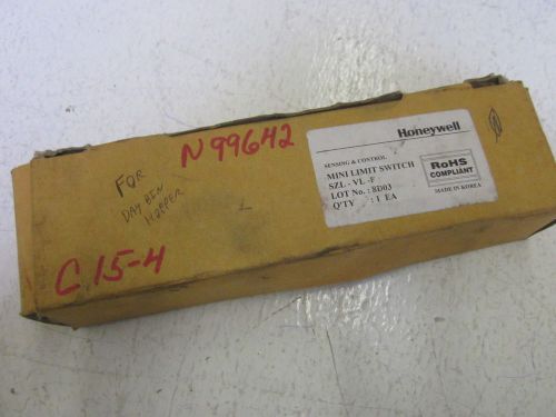 HONEYWELL SZL-VL-F MINI LIMIT SWITCH *NEW IN A BOX*