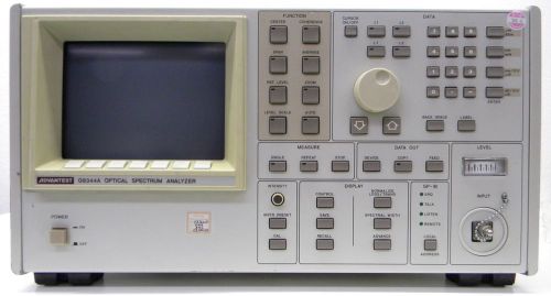 Advantest q8344a optical spectrum analyzer 350-1750nm michelson fourier analysis for sale