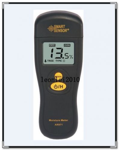 NEW AR971 Pocket Wood Moisture Meter Digital Tester Smart Sensor