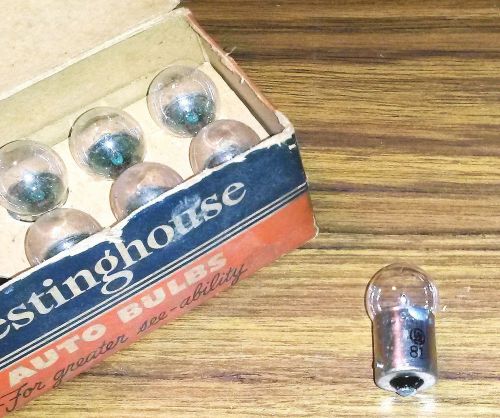 NOS #81 Lamp/Fuse/Bulb/Pilot Light for Hickok Tube Testers 6V Westinghouse Auto