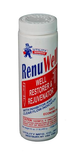 UTILITY WONDER 24-905 RENUWELL RESTORER AND REJUVENATOR 1LB