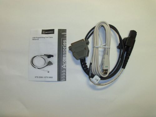 Motorola USB Programming/Test Cable Model RKN4105 XTS1500 XTS2500 &amp; XTS5000