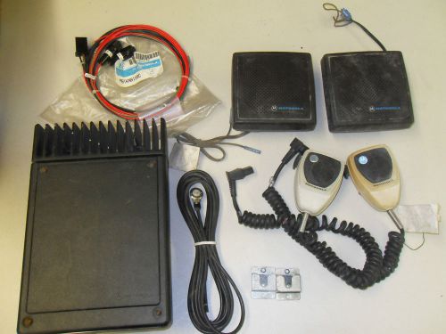 MOTOROLA SYSTEM 9000, Mics Speakers And Extras