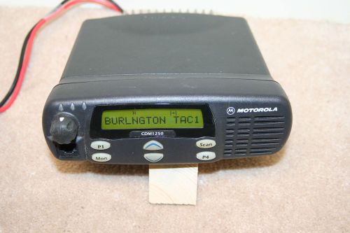 Motorola cdm1250 vhf 45 watts 64 ch 136-174 for sale