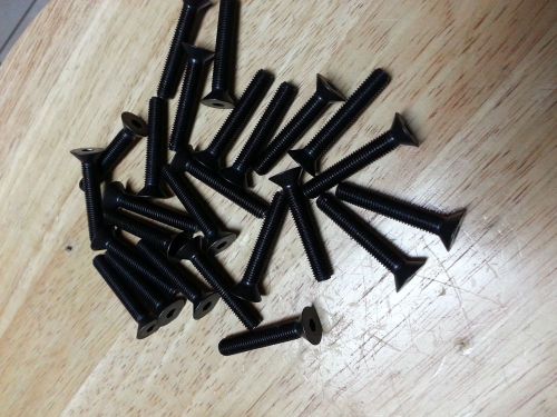 Flat head socket cap screw 1/4-28 x 1-1/2: 25ea for sale