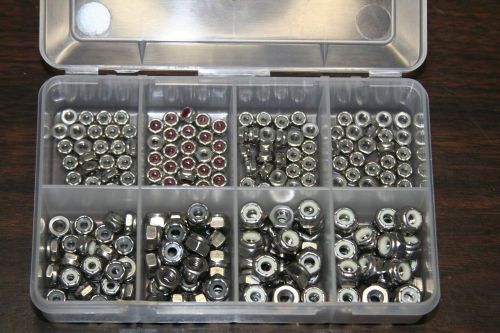 4-40 THRU 1/4-20    STAINLESS STEEL K- LOCK NUTS    ASSORTMENT