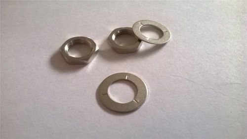 SM372   Lot of 500 pcs  Switchcraft HI-D Jax Accessory Lock Nut &amp; Washer