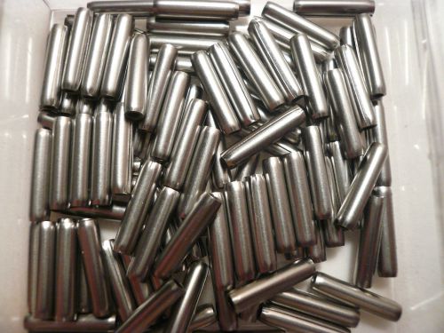 100 pcs 3/32&#034; x 7/16&#034; spiral coil spring roll pins stainless  steel for sale