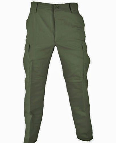 PROPPER OLIVE COTTON RIP BDU PANTS cargo trouser Dk Green Size M2 Medium