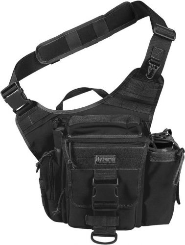 Maxpedition MX413B Jumbo S-Type Versipack Black Overall Size 13&#034; x 11&#034; x 5.5&#034;