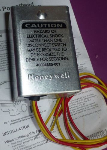 Honeywell zone valve power head 4003916-026 24 vac for V8043E valve