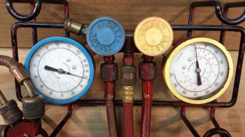 Yellow Jacket HVAC Gauges,Refrigerant Manifold.