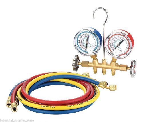 Manifold Gauge Set, 2 Valve,3 Hoses