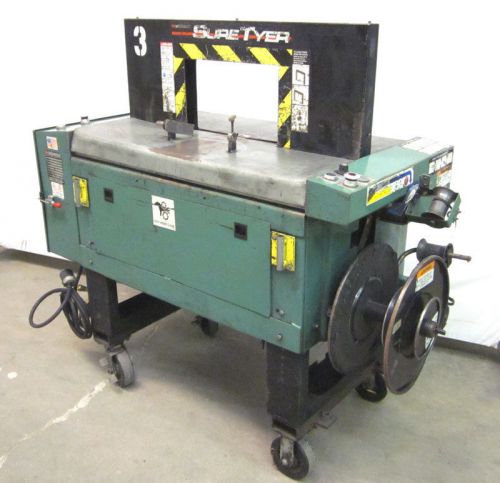 Signode Sure Tyer Semi Automatic Box/Case Strapping/Banding Machine 2904516-Cnt