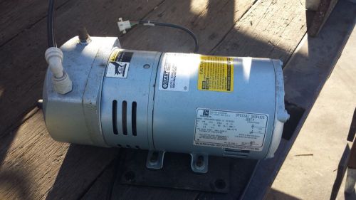 Gast 0523-540Q-G314DX Rotary Vane 1/4 HP, 230 Volt Compressor/Vacuum Pump