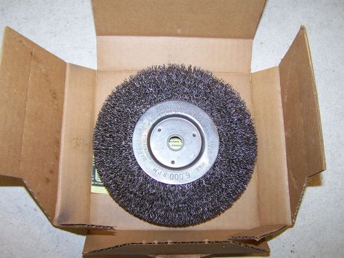 Weiler 5X886A 6&#034; Coarse Wire Wheel Brush 01075