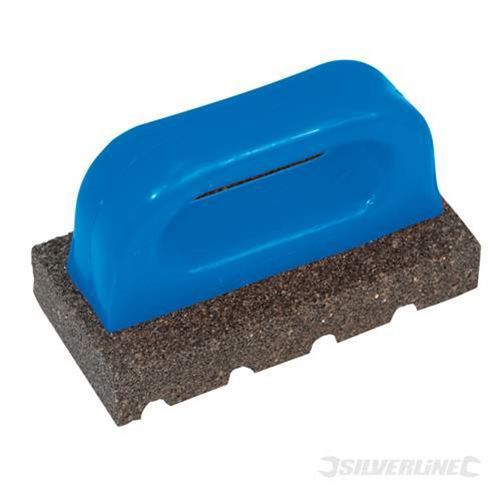 Silverline 20 grit concrete brick tile silicon carbide rubbing sanding block for sale